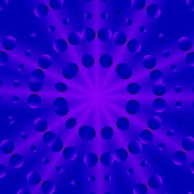 Kaleydoskop stilinde soyut arka plan.