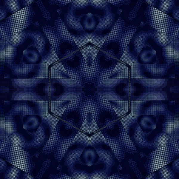 Abstrakter Hintergrund im Kaleidoskop-Stil. — Stockfoto