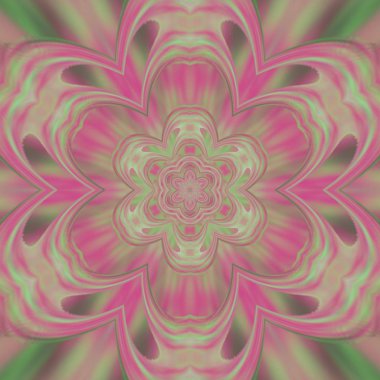 Kaleydoskop tarzında soyut kare şekil arka plan. Çok renkli desen. Web siteleri için farklı sosyal ağlarda bulunan afişler, kapaklar için şablon