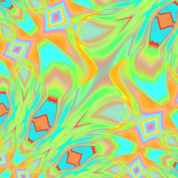 Abstract square shape background in kaleidoscope style. Can be used for banners, covers on different social networks, for websites — ストック写真