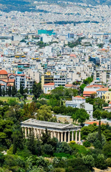 Il tempio di Efesto ad Atene — Foto Stock