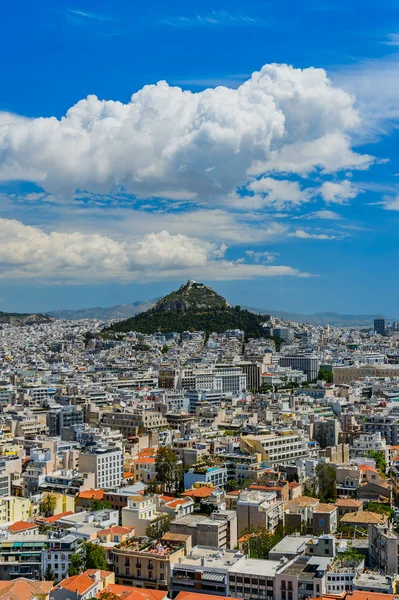 Monte Licabetto ad Atene — Foto Stock