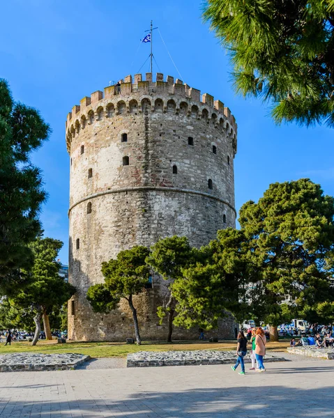 Torre branca, Salónica, Grécia — Fotografia de Stock