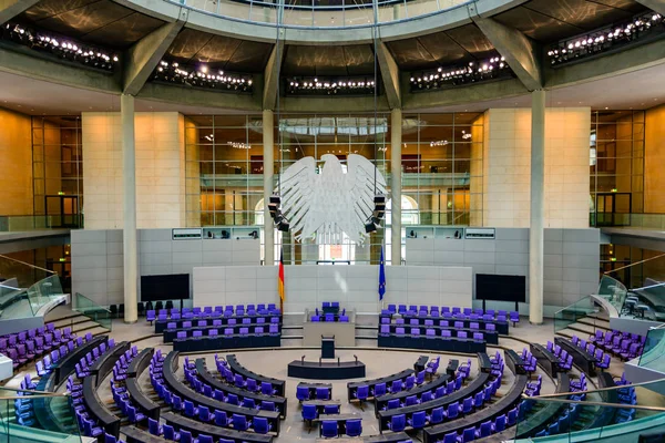 Reichstag Berlin, Németország — Stock Fotó