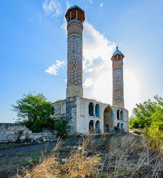 Agdam mosque in Nagorno Karabakh — Stock Photo, Image