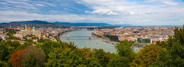 Budapeşte panorama — Stok fotoğraf