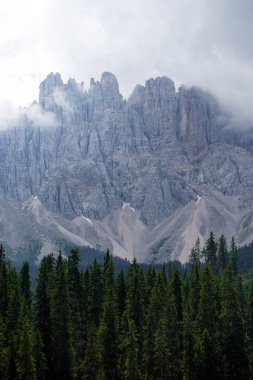 İtalya 'daki dağlar ve ormanlar