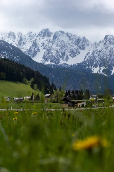 Avusturalya Dolomitleri manzaralı