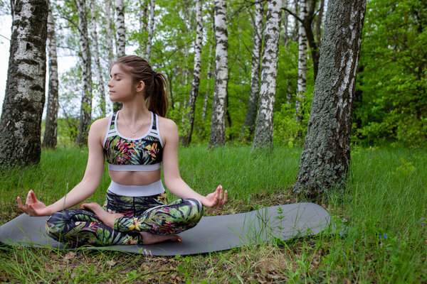 keep calm and meditate outdoors while the quarantine