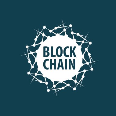 Vektör logo blockchain