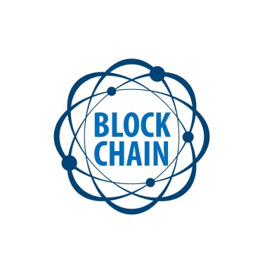 Vektör logo blockchain