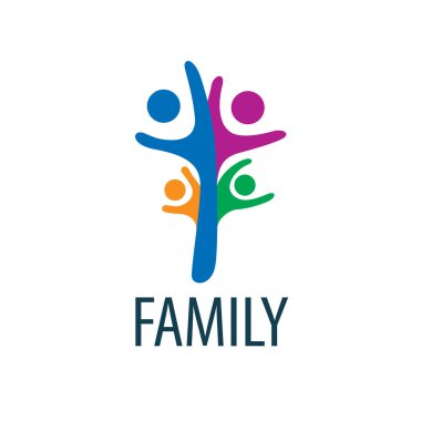 Aile logo vektör