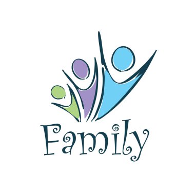 Aile logo vektör