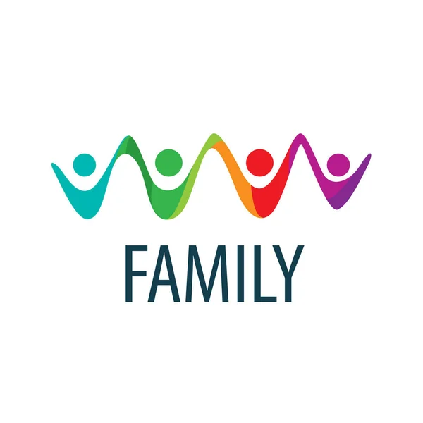 Vector family logo — Stock Vector