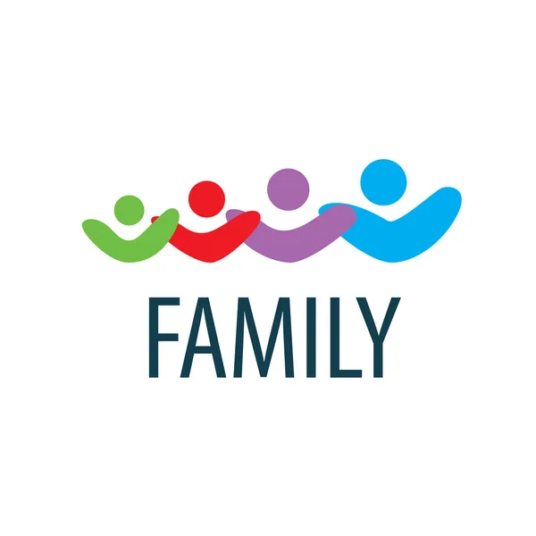 Logo de la famille des vecteurs — Image vectorielle