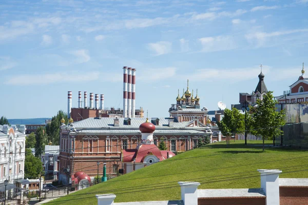 The Iversky monastery in Samara, Russia. On a Sunny summer day. 17 June 2018 — Stock Photo, Image