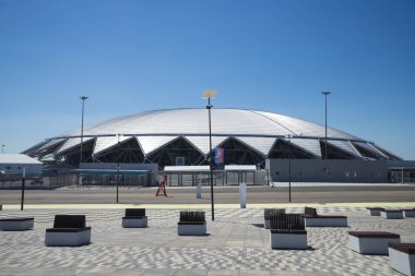 Samara Arena Futbol Stadyumu. Samara - Rusya Federasyonu FIFA Dünya Kupası 2018 yılında hosting şehir. 23 Haziran 2018