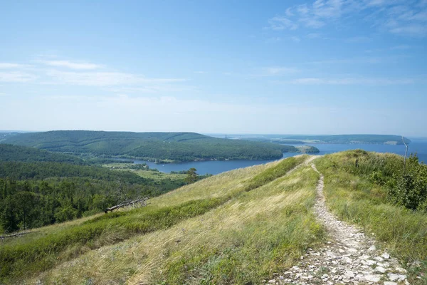 Molodetskiy Kurgan. Atrakcją regionu Samara — Zdjęcie stockowe