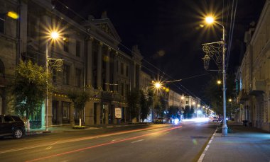 Tarihsel Caddesi Kuibyshev Rusya'nın Samara kentinde almıştır. 1 Ağustos 2018 yaz akşamı