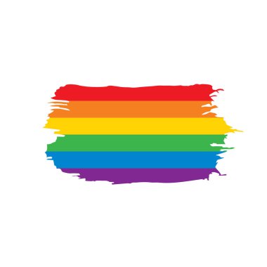 Grunge Gökkuşağı bayrağı