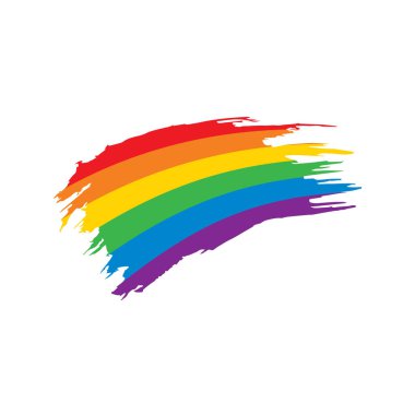 Grunge Gökkuşağı bayrağı