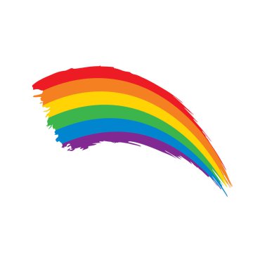 Grunge Gökkuşağı bayrağı