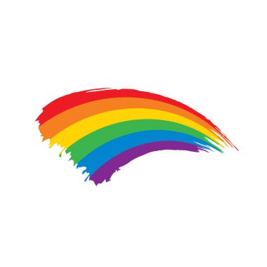 Grunge Gökkuşağı bayrağı