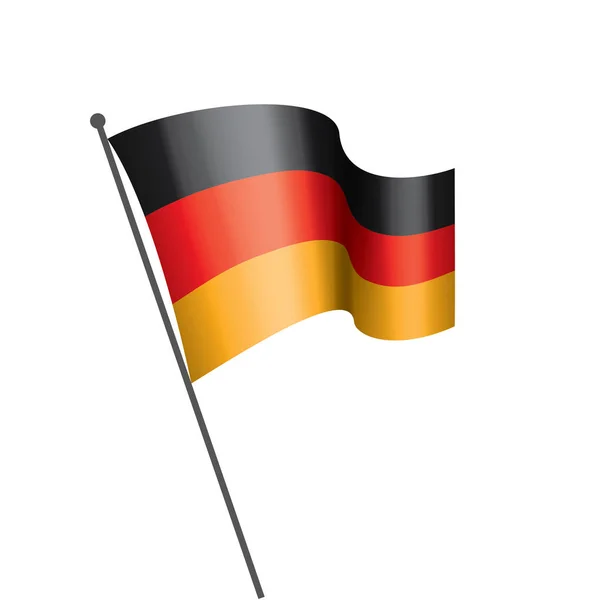 Germany flag, vector illustration — Stock Vector