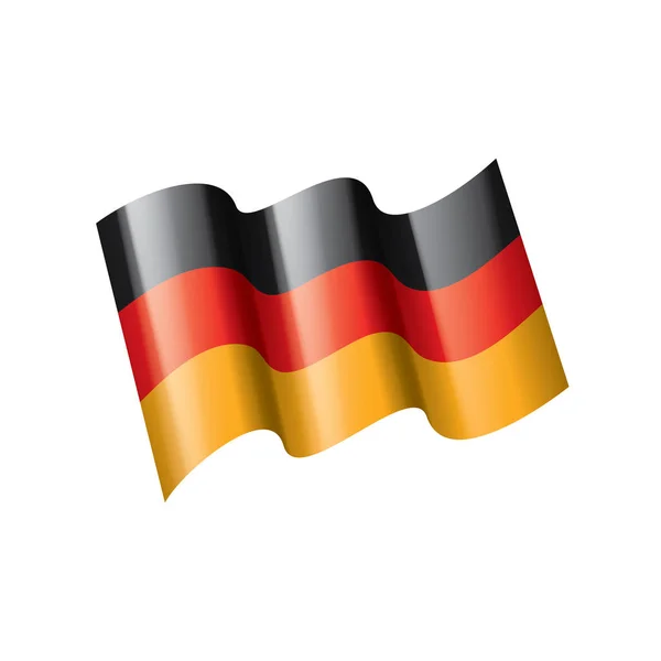 Germany flag, vector illustration — Stock Vector