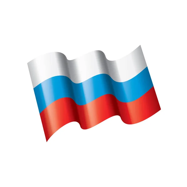 Russia flag, vector illustration — Stock Vector