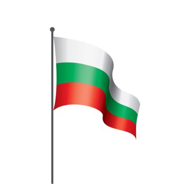 Bulgaristan bayrağı, vektör çizim