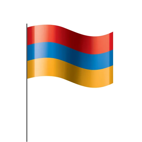 亚美尼亚国旗，矢量图解 — 图库矢量图片