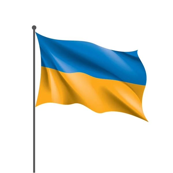 乌克兰国旗，矢量图 — 图库矢量图片