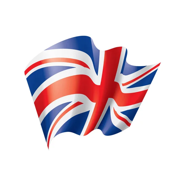 Bandera del Reino Unido, vector — Vector de stock