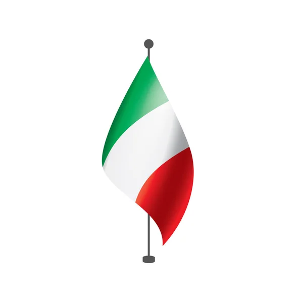 ( 영어 ) Italy flag, vector illustration — 스톡 벡터