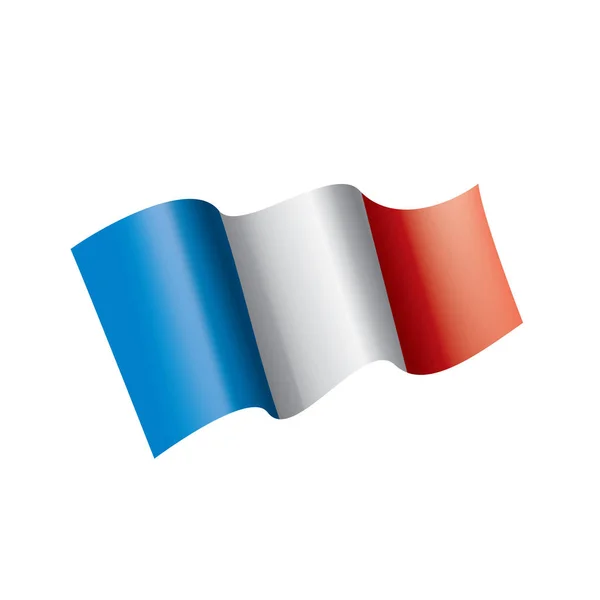 Drapeau de France, illustration vectorielle — Image vectorielle