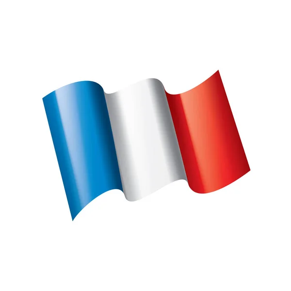 Drapeau de France, illustration vectorielle — Image vectorielle