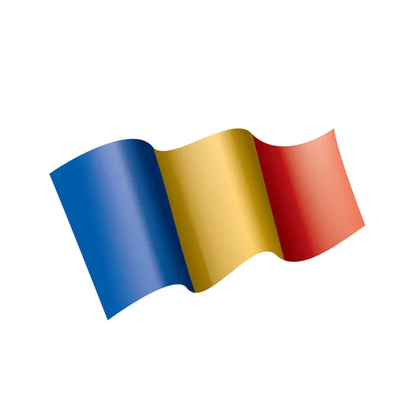 Chad flag, Vektorillustration — Stockvektor