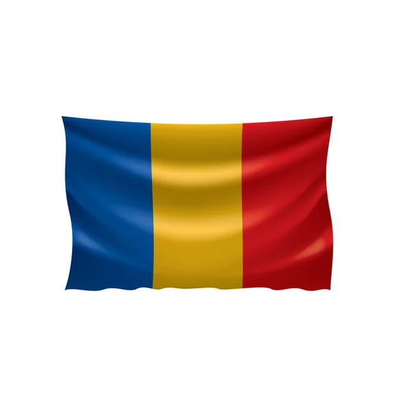 Drapeau Tchad, illustration vectorielle — Image vectorielle