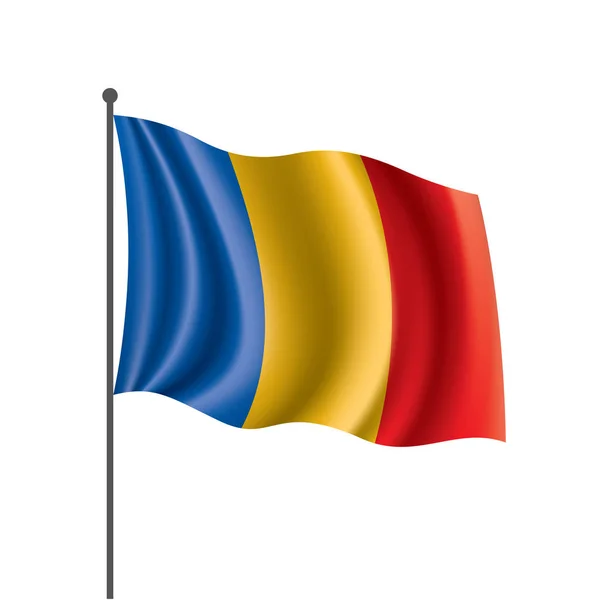 Σημαία του Τσαντ, εικονογράφηση διάνυσμα — Διανυσματικό Αρχείο