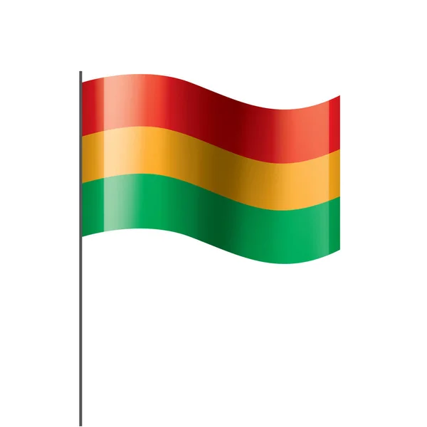 Bolivia vlag, vector illustratie — Stockvector