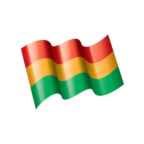 Σημαία Βολιβίας, διανυσματική απεικόνιση — Διανυσματικό Αρχείο