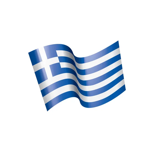 Bandera de Grecia, ilustración vectorial — Archivo Imágenes Vectoriales