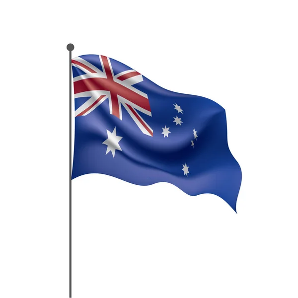 Australia flag, vector illustration — Stock Vector