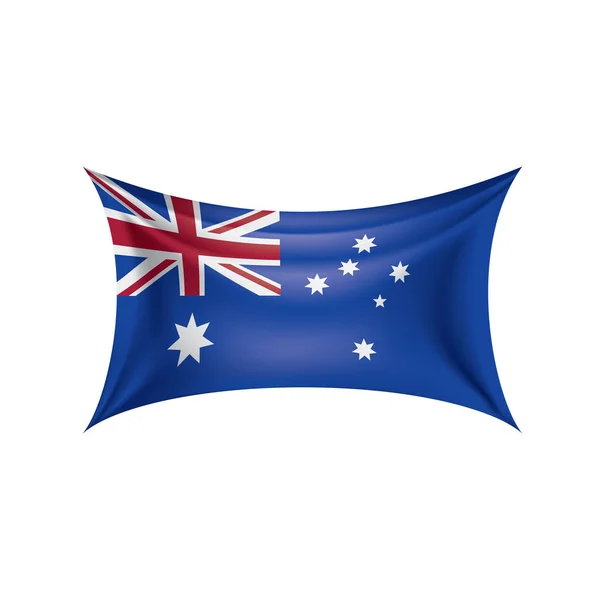 Australia flag, vector illustration — Stock Vector