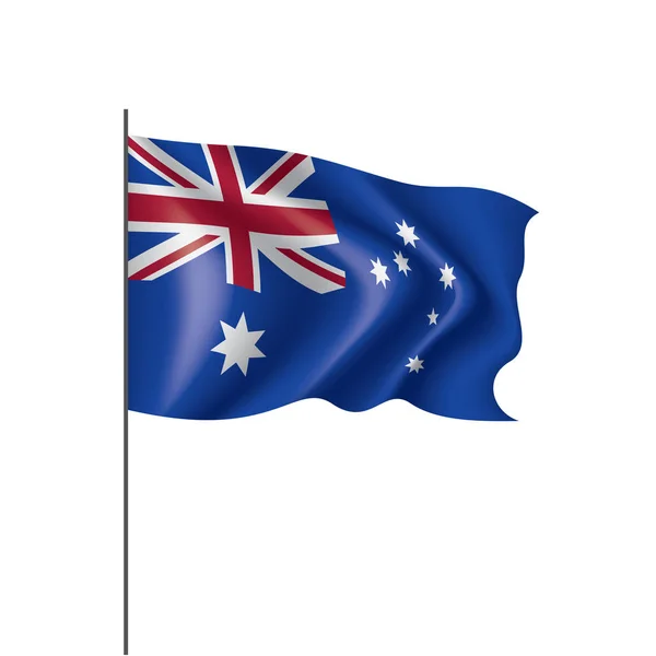 Australia flag, vector illustration — Stock Vector