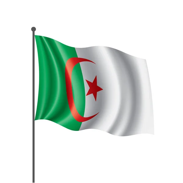 Algéria zászló, vektoros illusztráció — Stock Vector