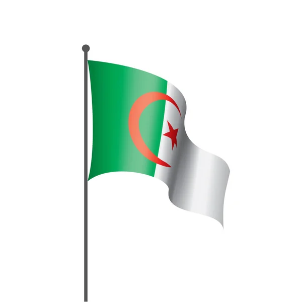 Bandeira da Argélia, ilustração vetorial —  Vetores de Stock