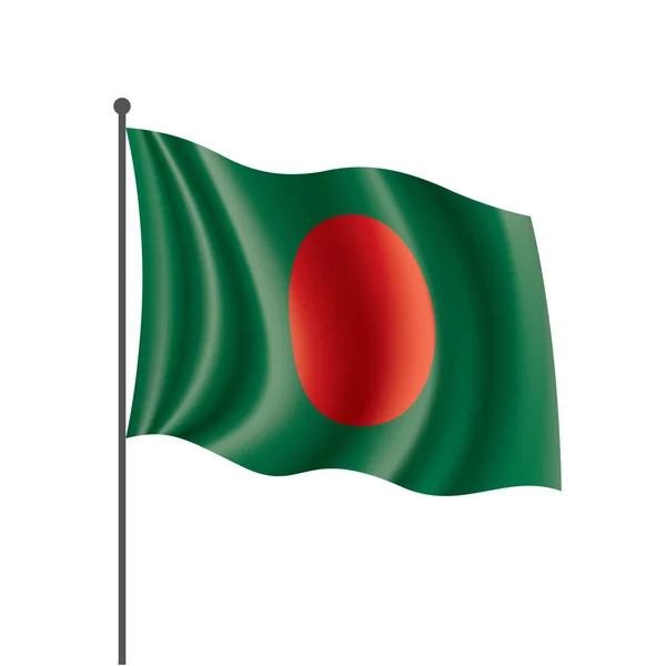 Bandeira de Bangladesh, ilustração vetorial —  Vetores de Stock