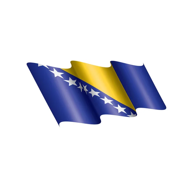 Bandera de Bosnia y Herzegovina, ilustración vectorial — Vector de stock